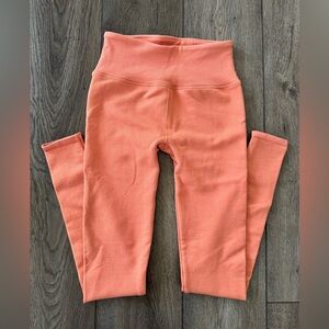 Fabletics Lucy Seamless Lounge Legging, Tuscany Clay, XS